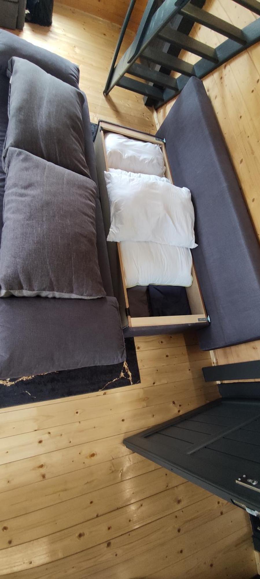 Sumarbústaður Naujai Irengtas Atostogu Namelis *